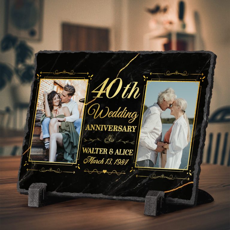 Anniversary Frame Ruby Wedding Gifts For Husband For Him 40th